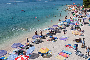 Beach in Baška Voda