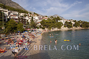 Beach in Brela