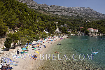 Beach in Brela