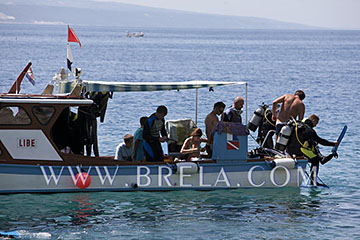 Beach in Brela