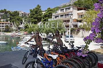 Beach in Brela