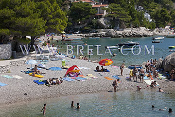 Beach in Brela