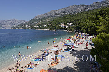 Beach in Brela