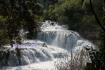 Krka river waterfalls