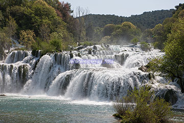 Krka river waterfalls