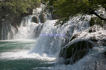 Krka river waterfalls
