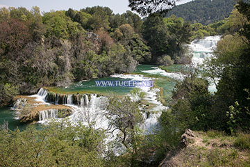 Krka river waterfalls