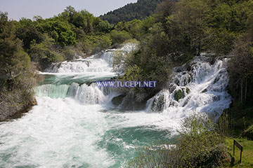 Krka river waterfalls