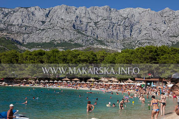 beach in Makarska