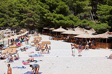 beach in Makarska