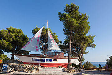 beach in Podgora