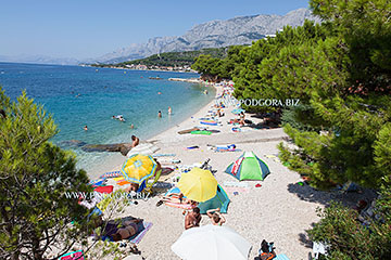 beach in Podgora