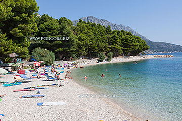 beach in Podgora