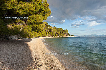 beach in Podgora